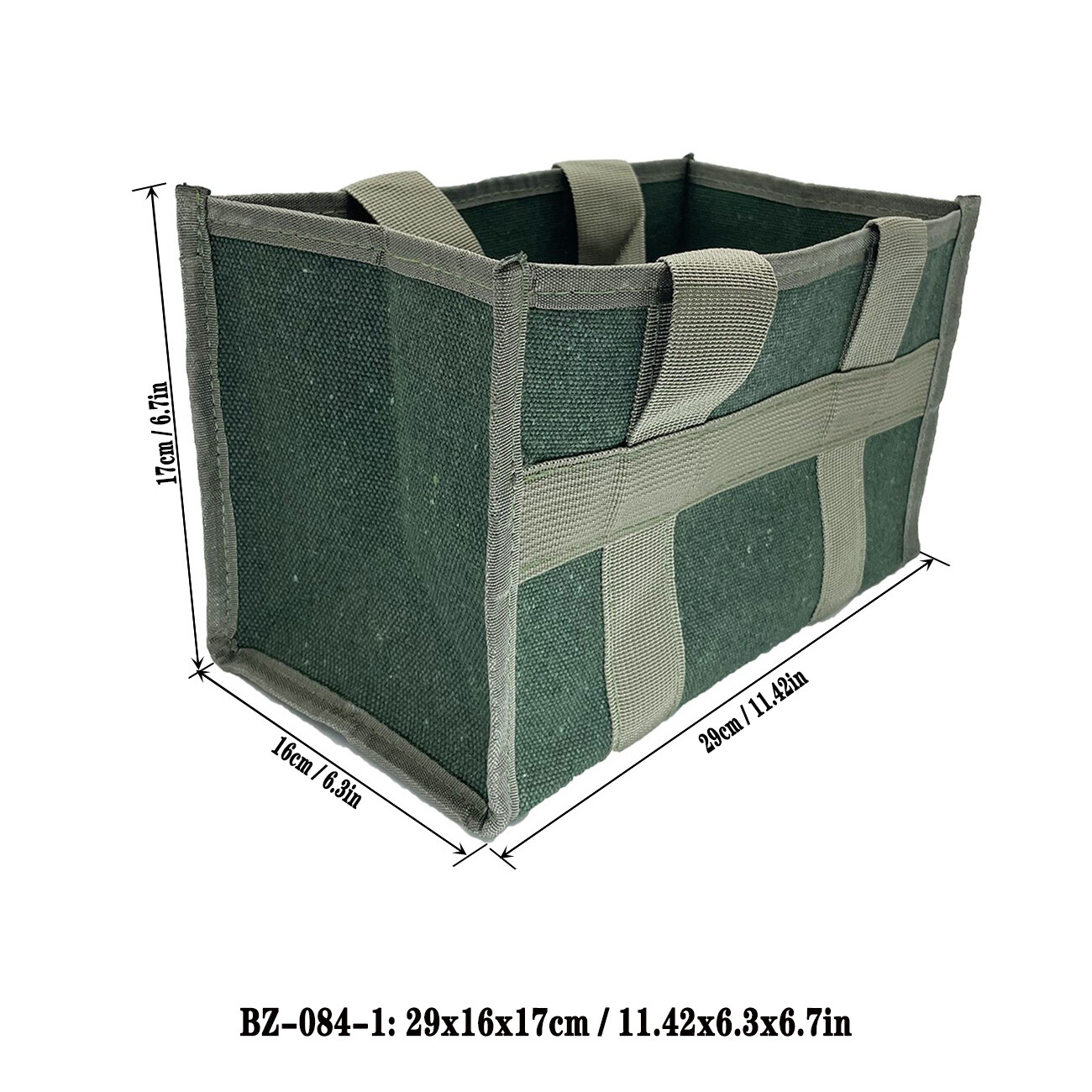Multi-Purpose Open Tote Tool Bag large space Portable Heavy Duty Smart Storage B