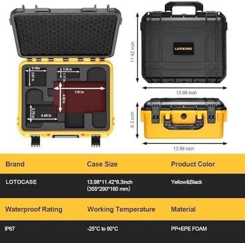 Waterproof Hard Tool Case for Dewalt Drill Impact Driver Kit Bag – US