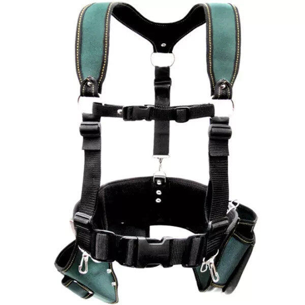 KayaLife KL-500 Plus 6in1 Tool Belt Suspender Holster Pouch Combination Set