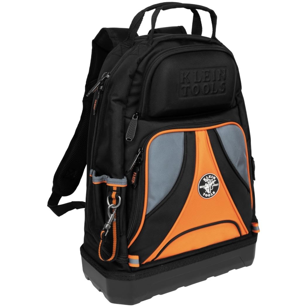 Klein Tools 55421BP-14 Tool Backpack, Heavy Duty Tradesman Pro Tool Bag