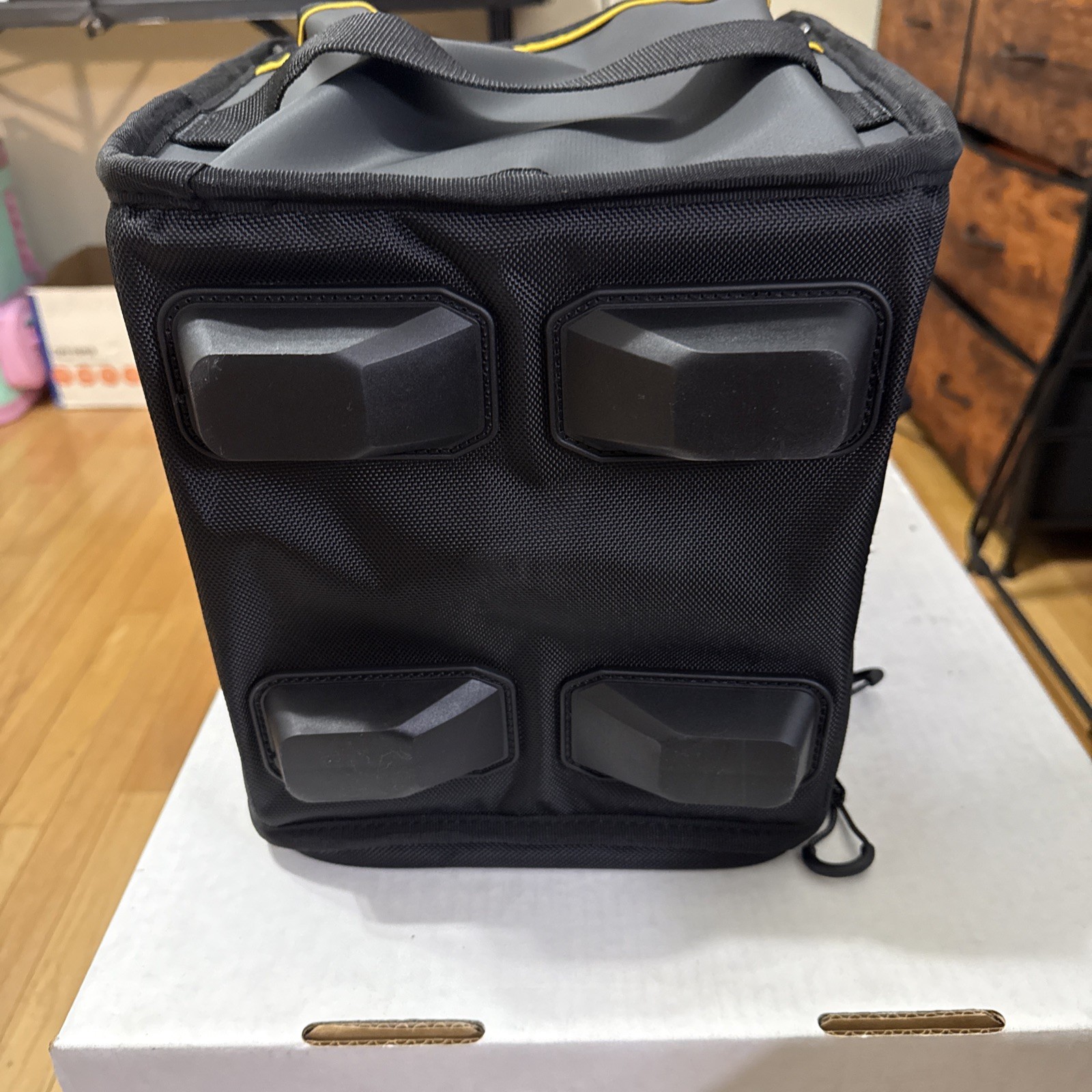 DEWALT 11″ Electrician Tote: Durable Water-Resistant Tool Bag (DWST560105)