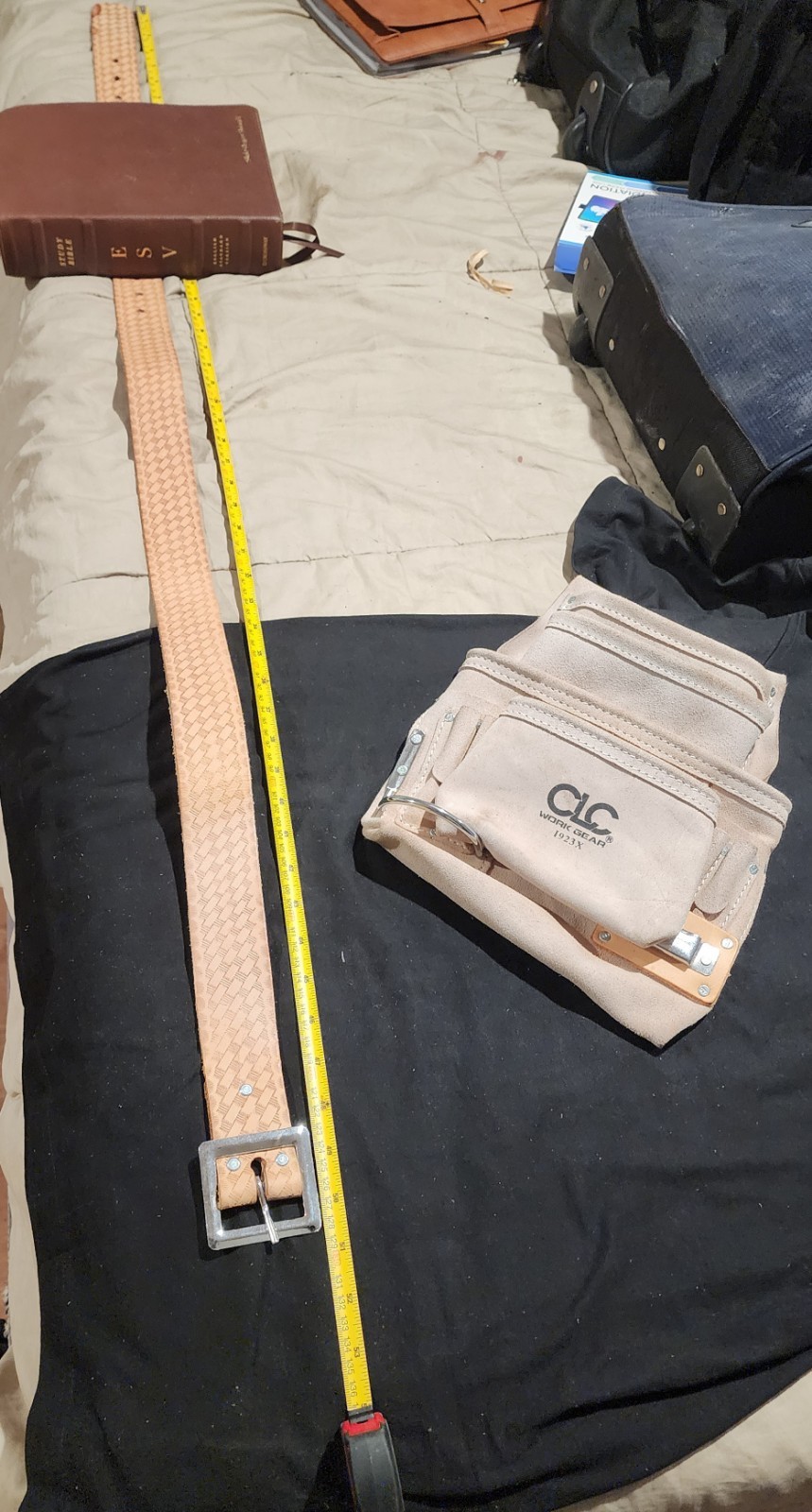 New CLC Work Pouch W/matching ClC Belt.