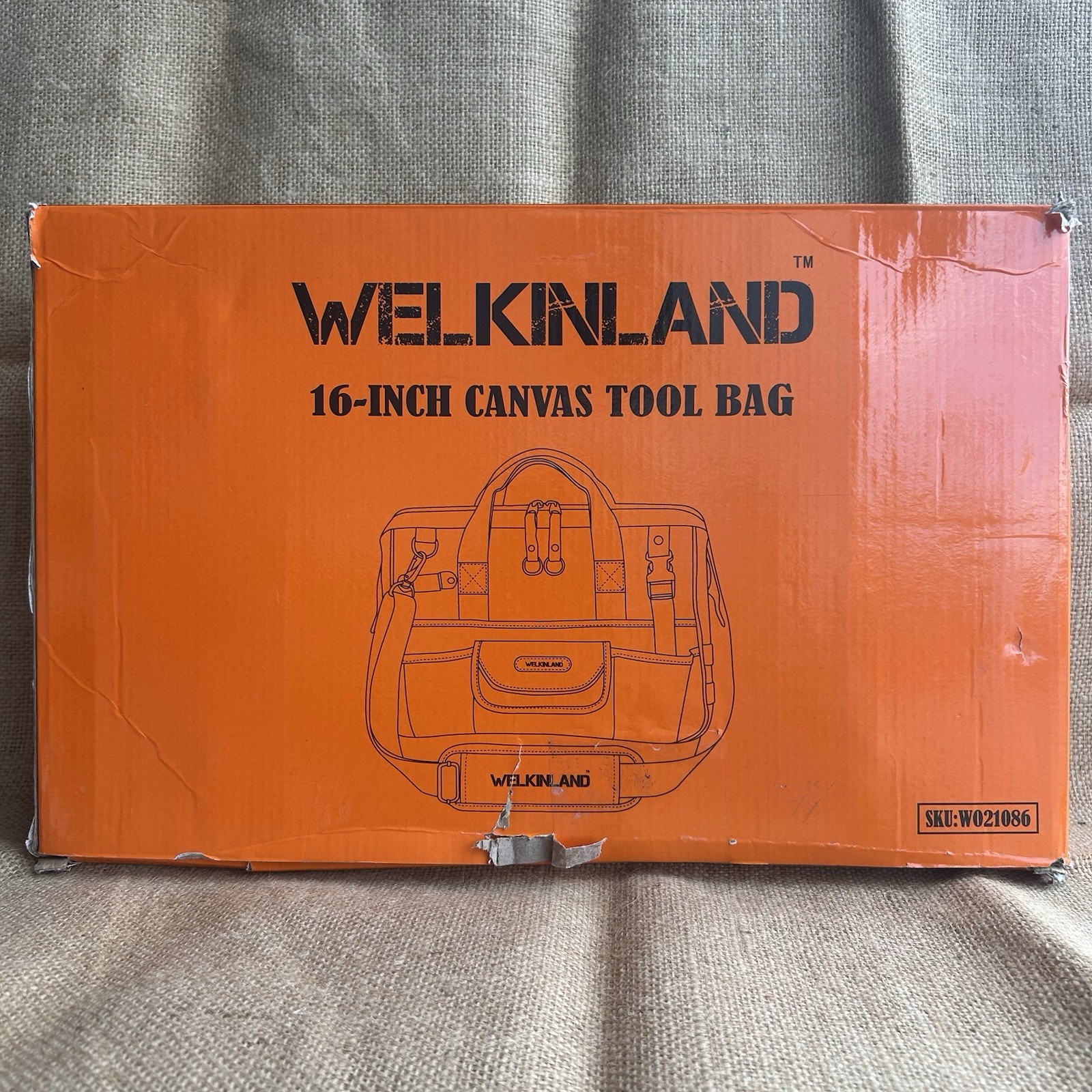 16-Inch Canvas Tool Bag