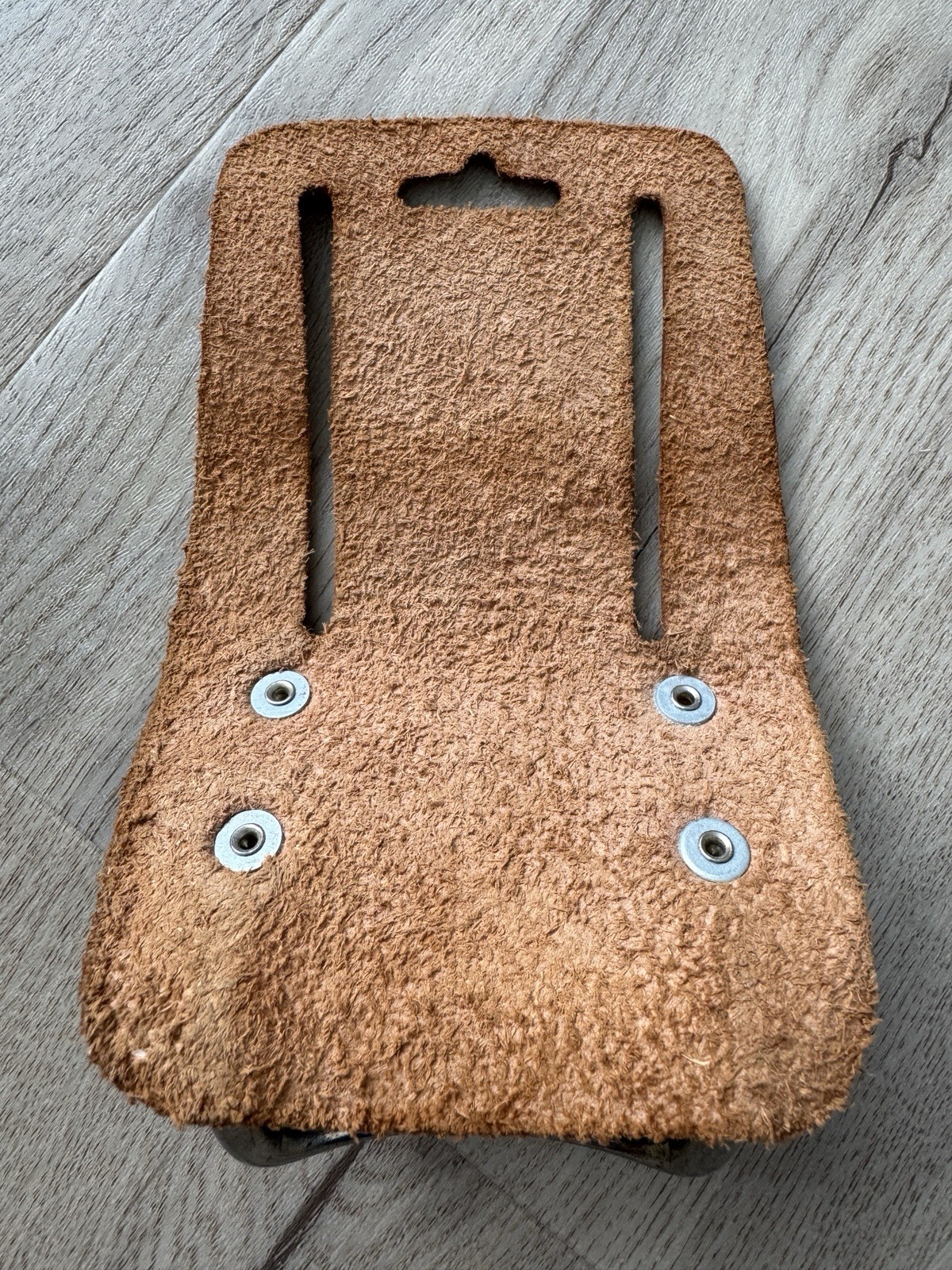 Vintage Plumb’ Leather Wrench Holder Axe Holster Hammer Hanger Made In USA
