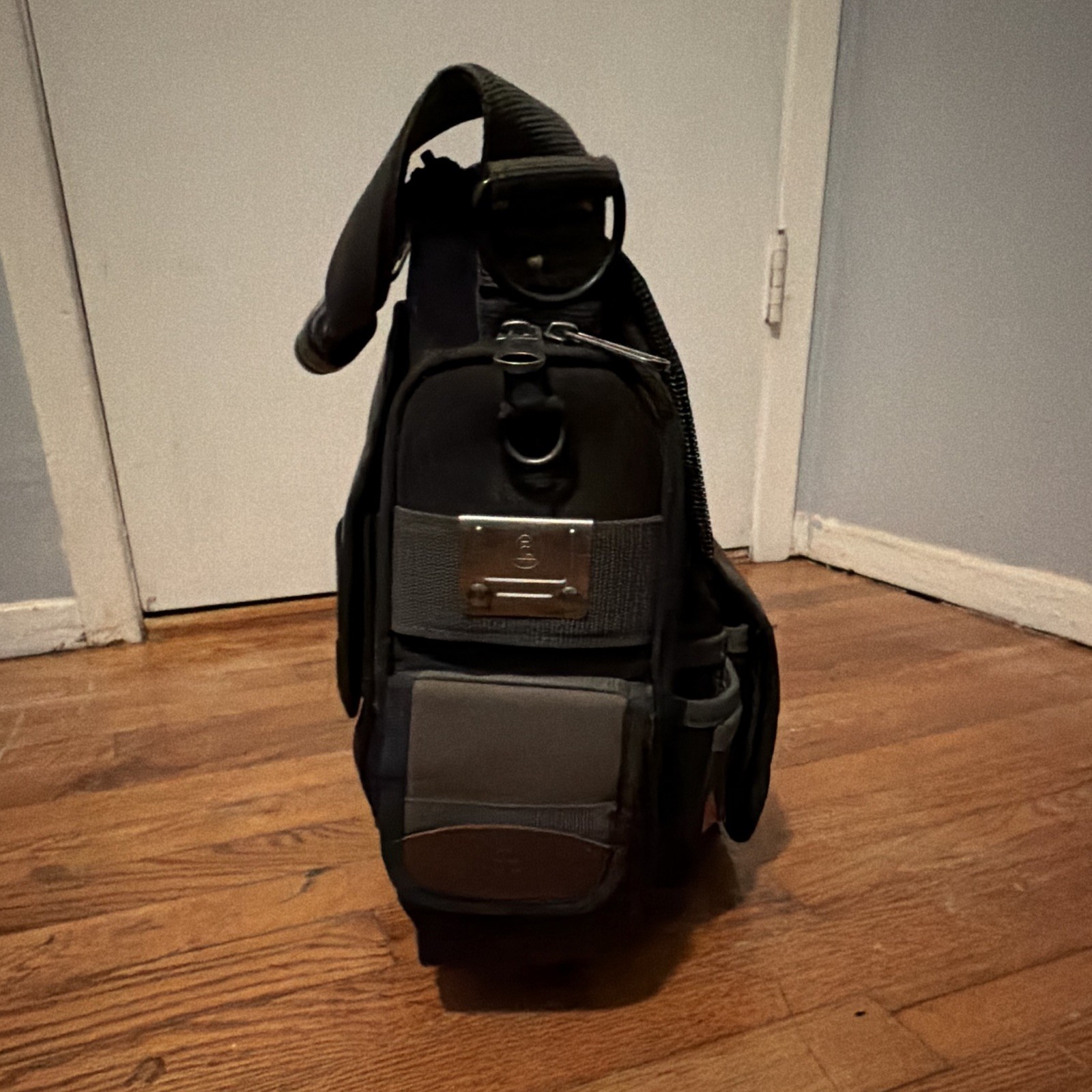 VETO PRO PAC Tech Pac Tool Backpack Black/Gray Padded Straps w/ Handle