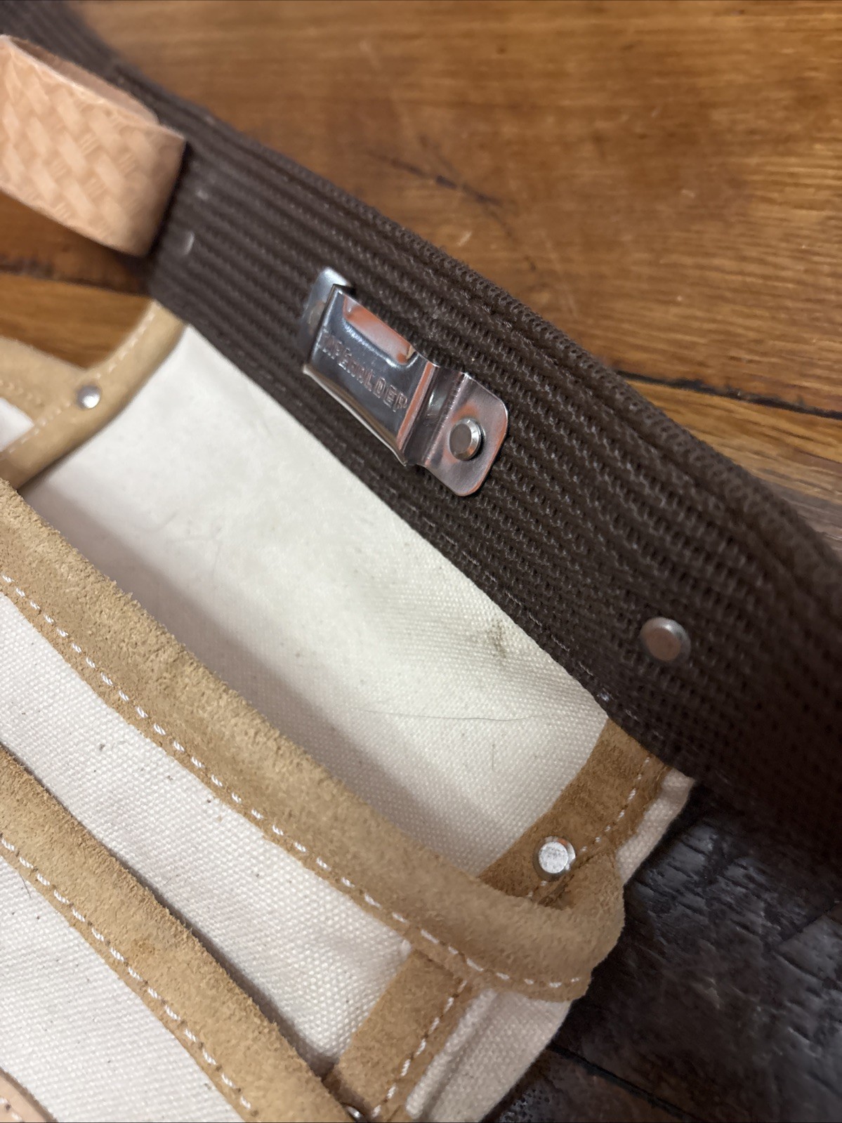 McGuire-Nicholas Tool Belt Canvas & leather Pouch Hammer Holder