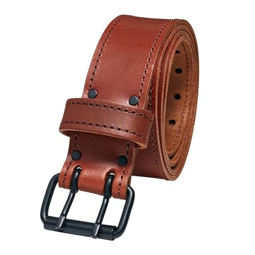 Men’s Leather Tool Belt – Handcrafted Top Grain Leather Cherry – 2″ Wide – L