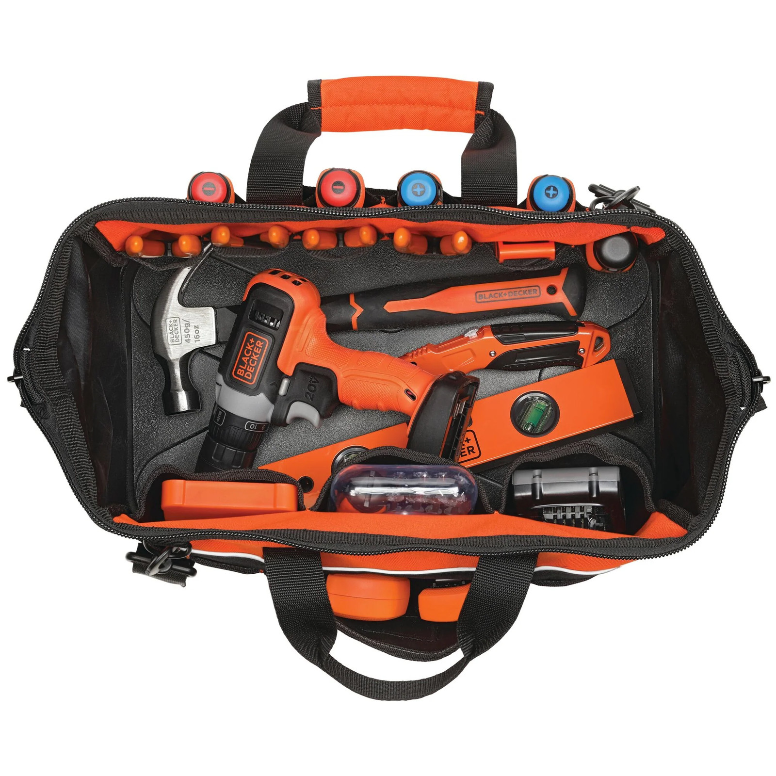 BLACK+DECKER Tool Bag, 16-Inch – BDST500002APB