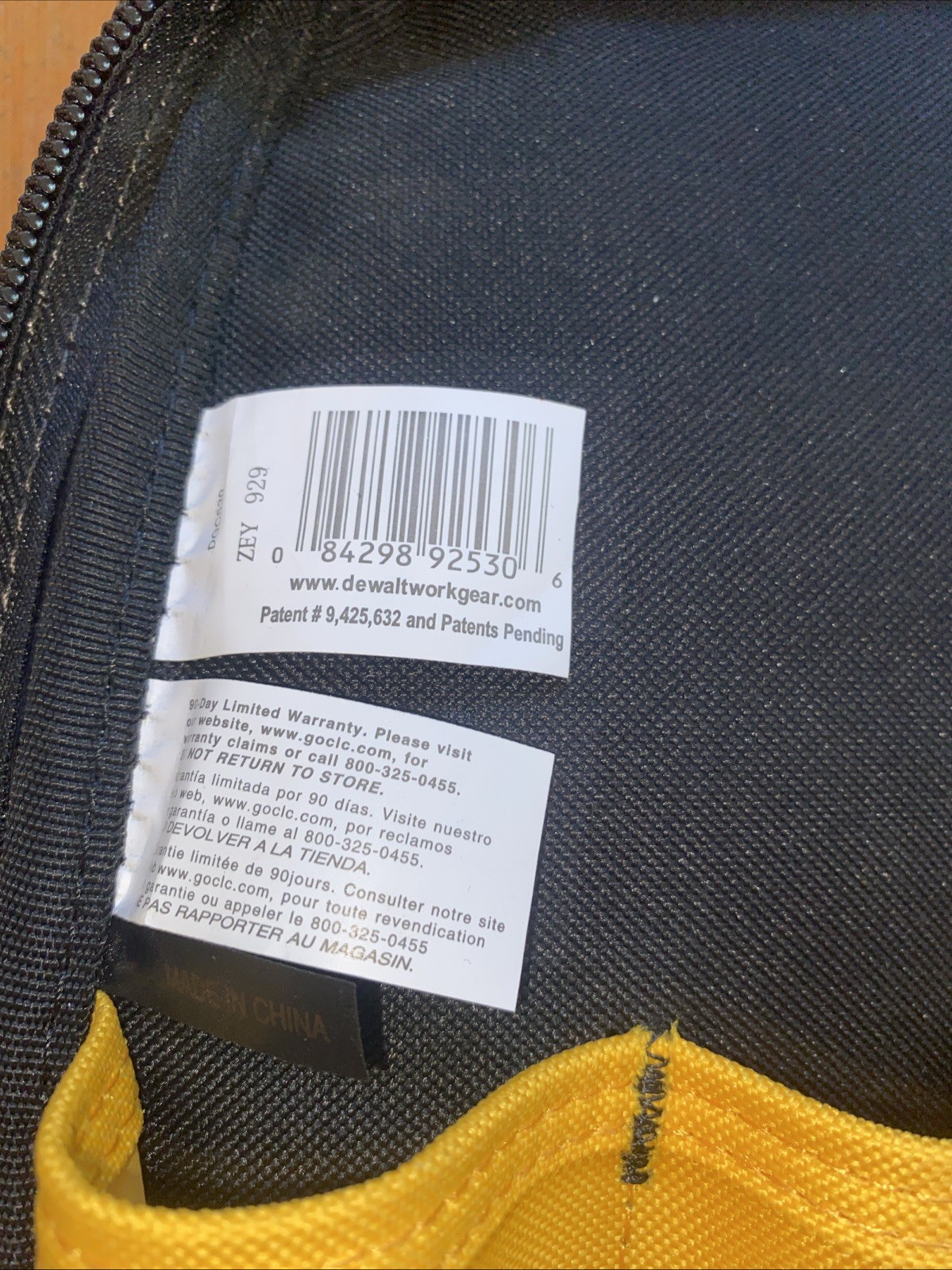 Dewalt 20v Backpack Dgc530 W/ Charging Dock 23 Pocket