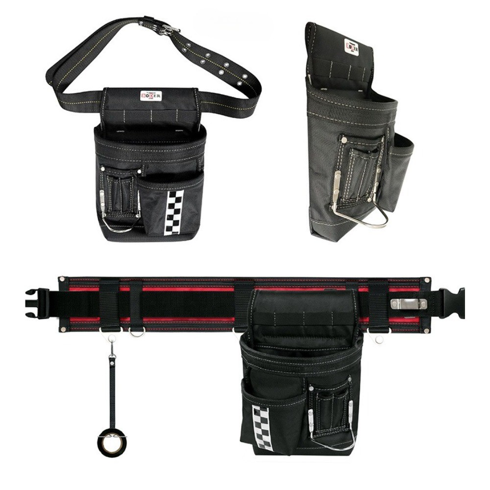 Multifunctional tools fanny pack storage bag double layer Oxford cloth