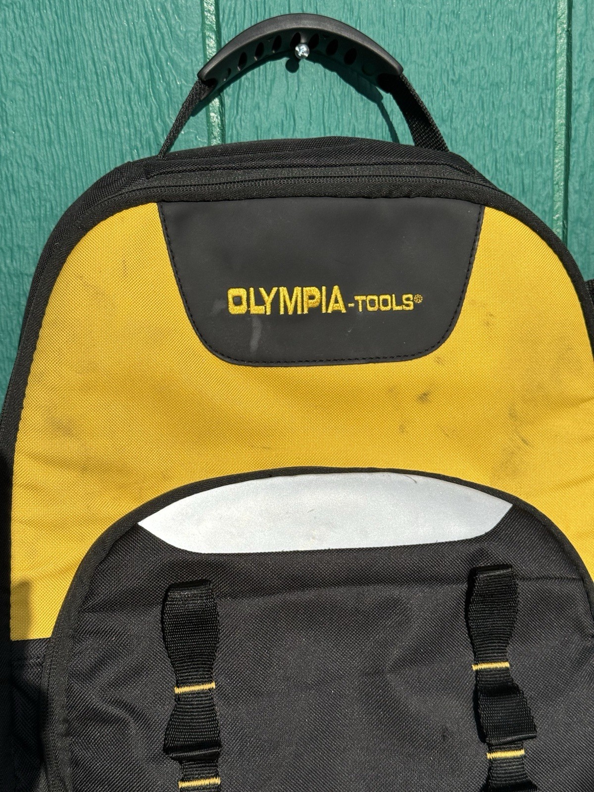 Olympia Tools Backpack Yellow Black Full-size