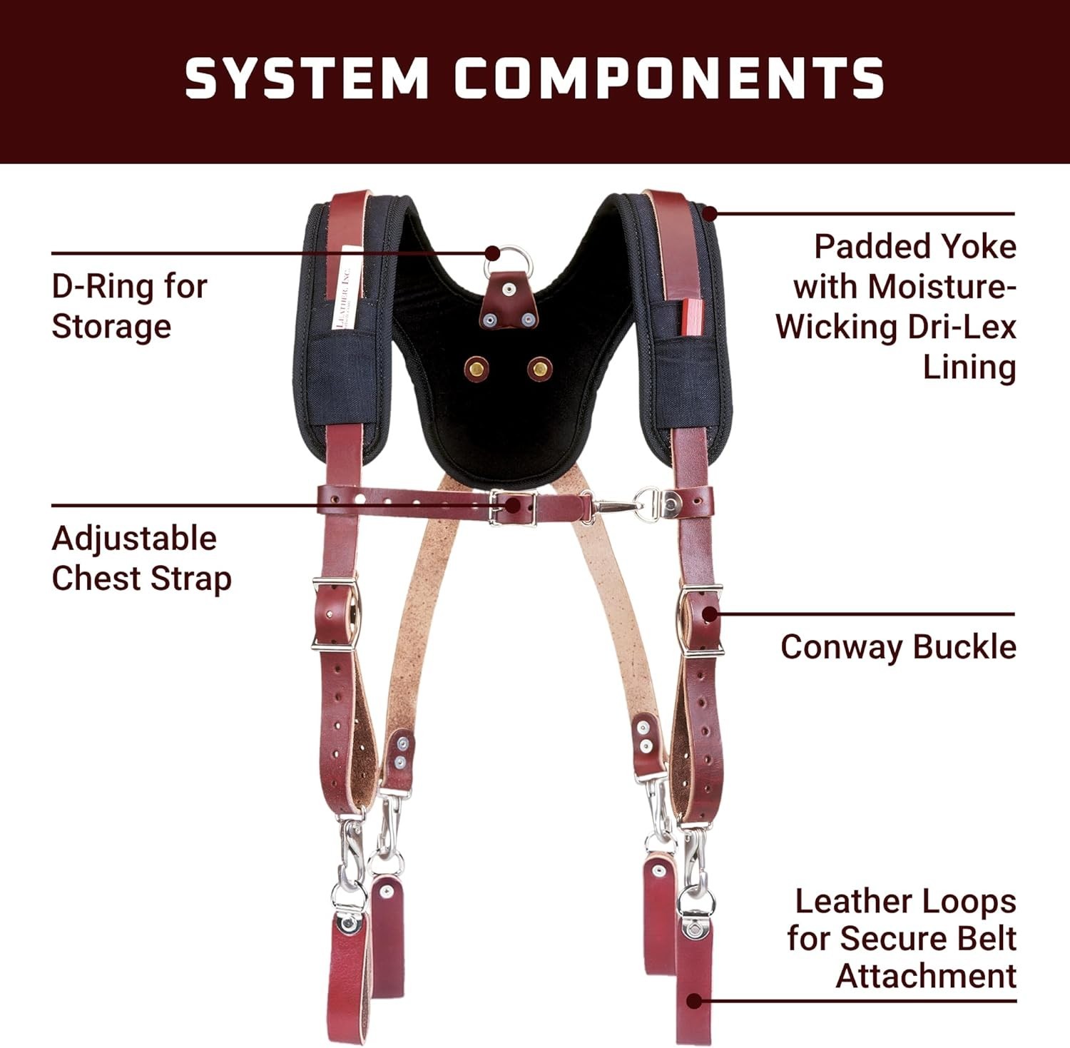 Industrial Stronghold Suspension – Pencil Pockets Included