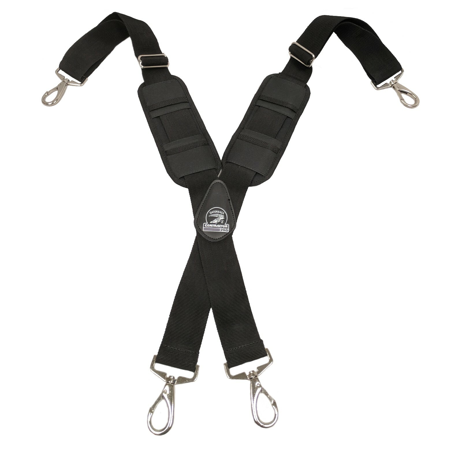 Gatorback Deluxe Carpenter’s Package. Tool Belt+Suspenders+Gloves+Magnetic Clip