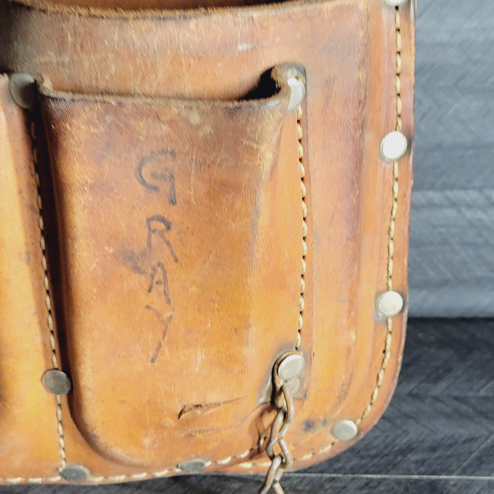 Vintage 45805 CRAFTSMAN ALL PURPOSE POUCH Leather