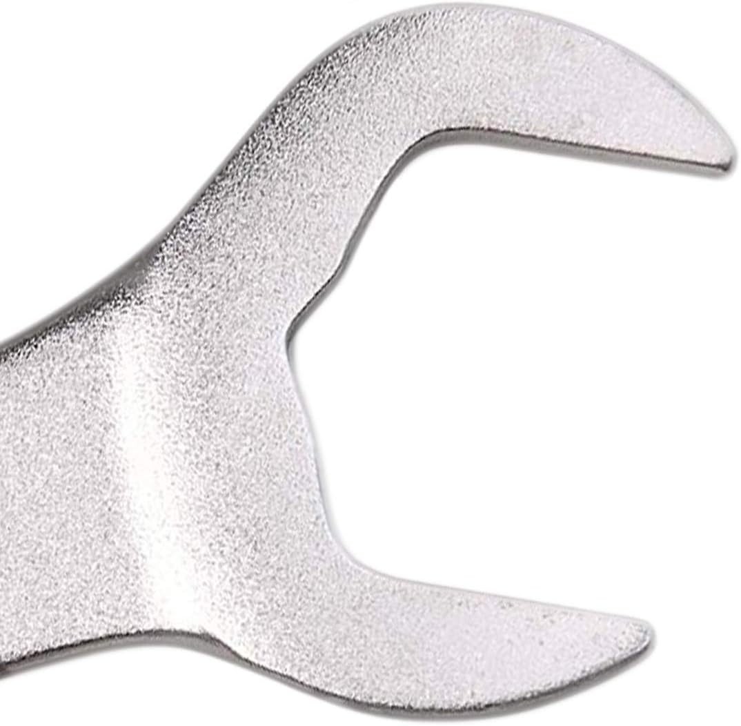 Superior 30 Degree Open End Wrench – Lightweight, Polished Steel Finish