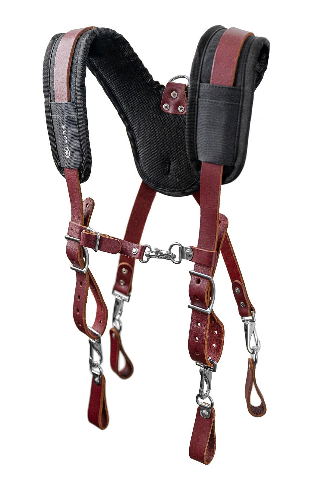 Leather Padded Tool Belt Suspenders w/Chest Strap| Pencil Sleeve| Comfortable…
