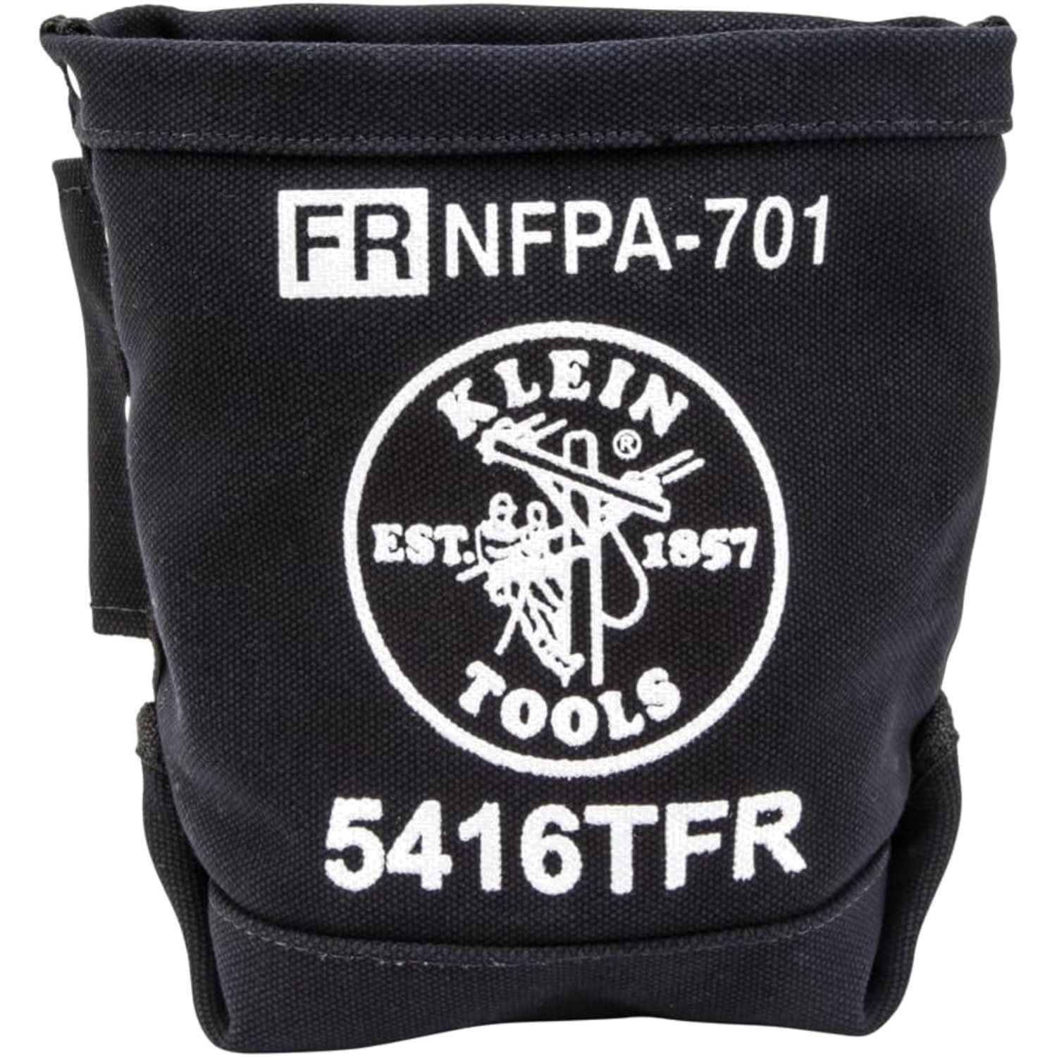 Durable Flame-Resistant Canvas Bolt Bag, 5x10x9-Inch with Tunnel Loop Connection