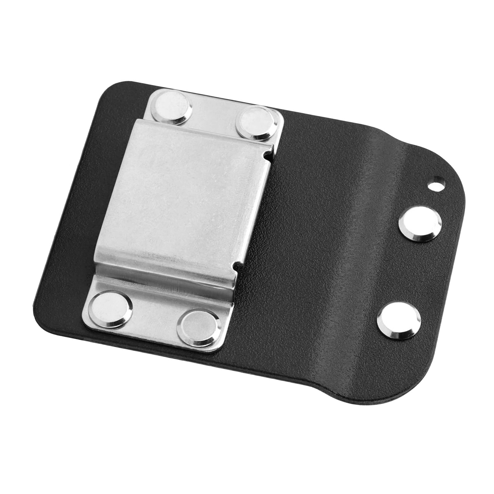 Metal Tape Measure Holder For Tool Belt Clip On Black Nylon Drill Accessory