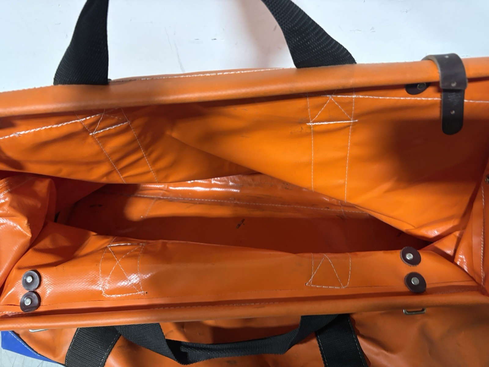 Estex Weatherproof 24” Vinyl Lineman’s Gear Bag 2190 Safety Orange