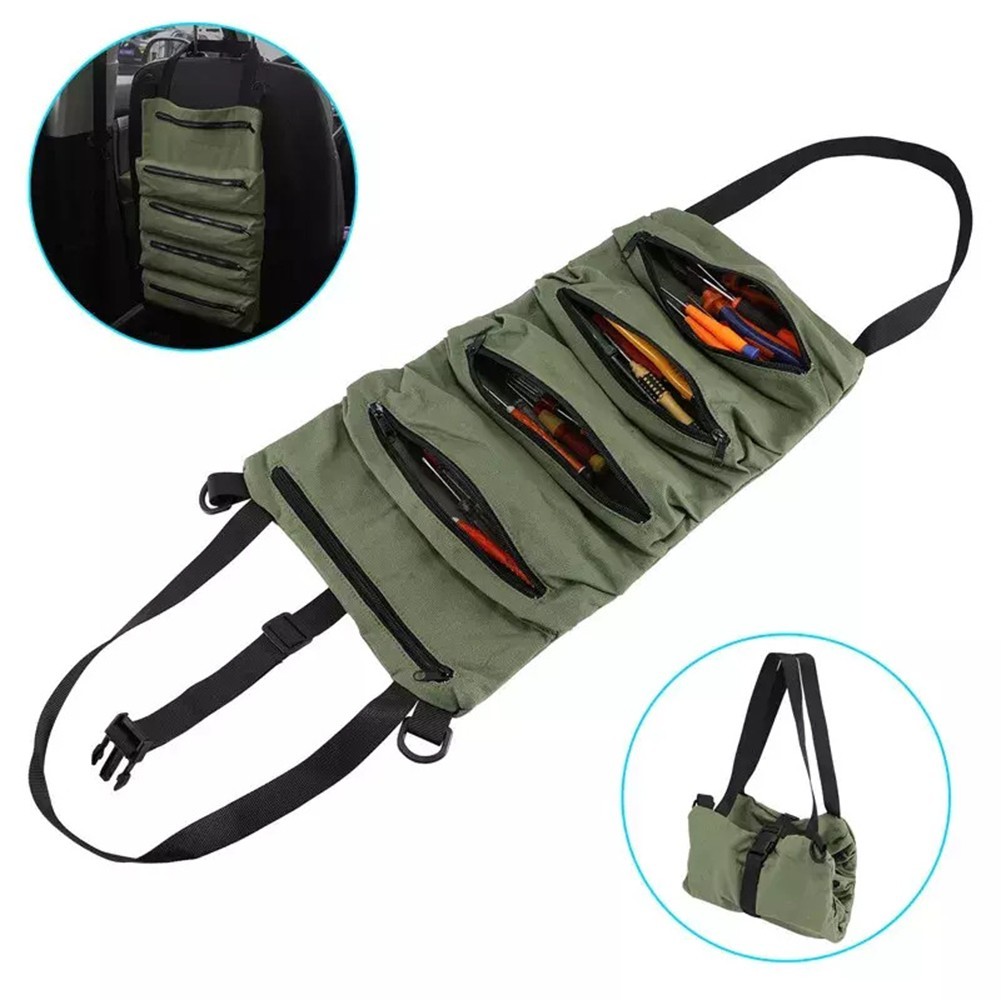 Reliable Tool Storage Solution with Reinforced Seams and Anti Rust Zippers