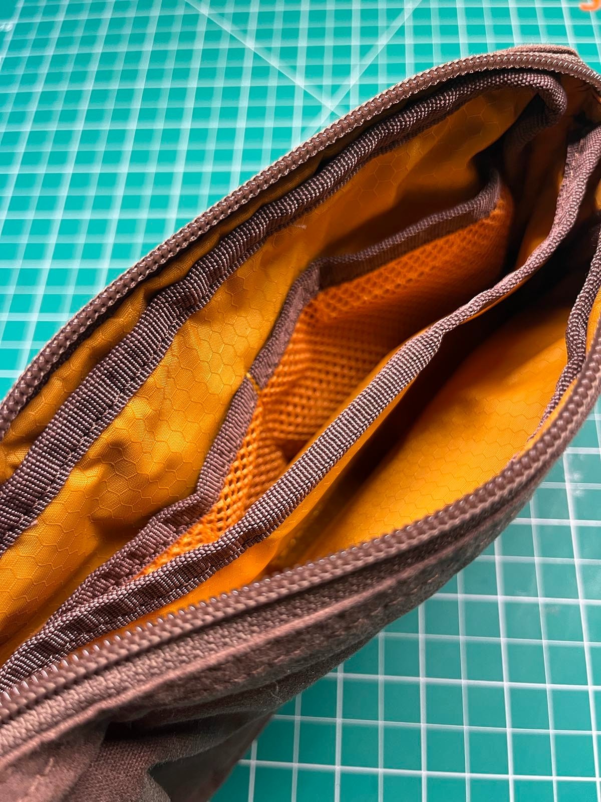 LOCHBY Venture Pouch Brown | Tactical Mini Tool Bag | Durable Water Resistant