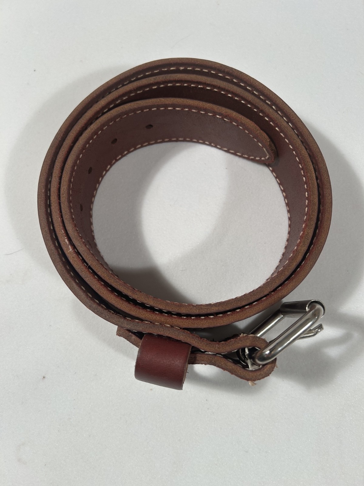 Occidental leather stronghold working man’s belt, 2″ wide, XL 48″ long burgundy