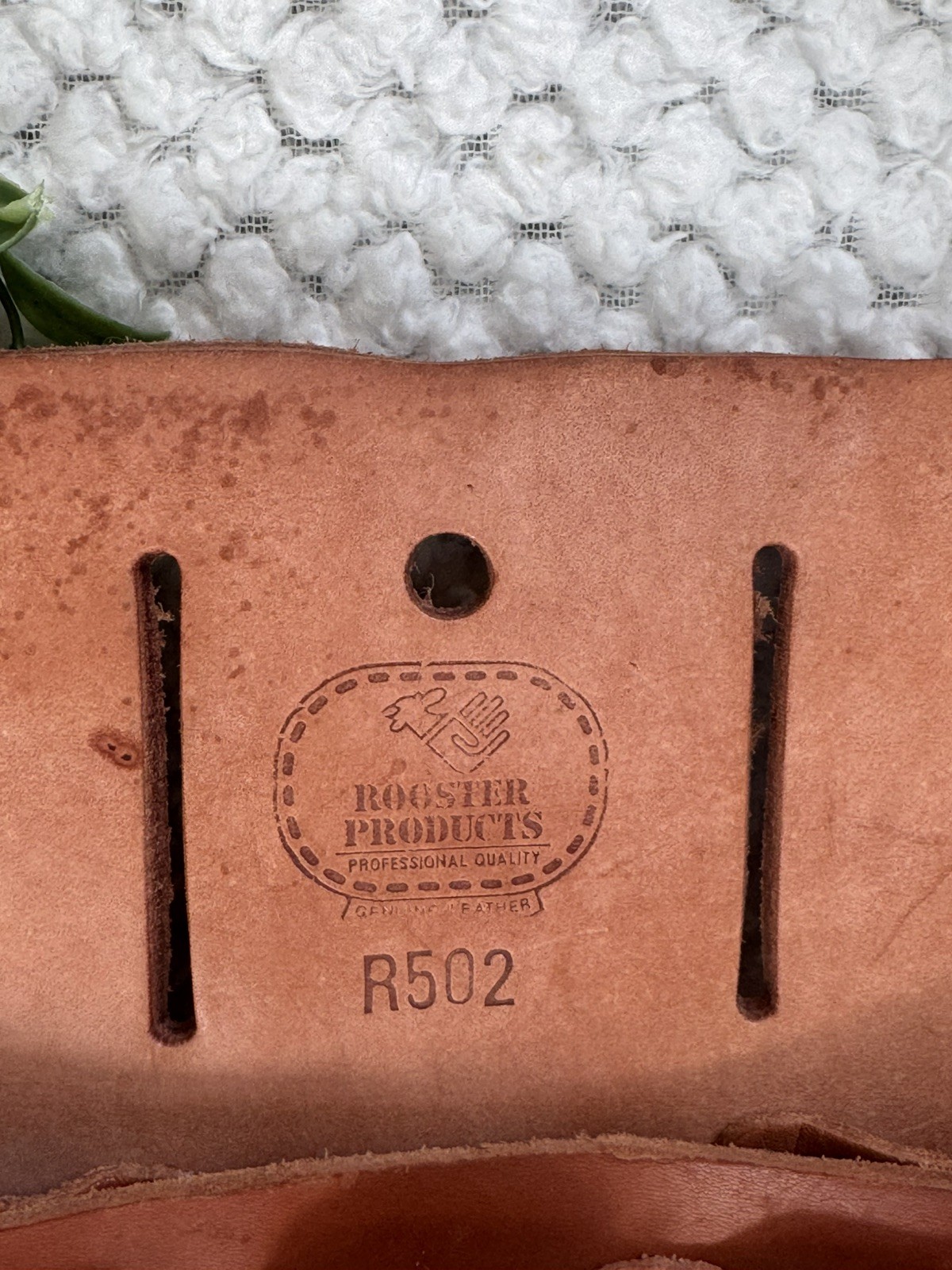 Rooster Leather Tool Pouch Electrician Lineman 4 Pocket R502 No Belt