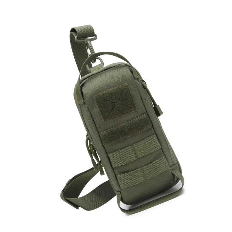 Handyman Tool Pouch 1680D Waterproof Fabric Quick Access Crossbody Bag for Men