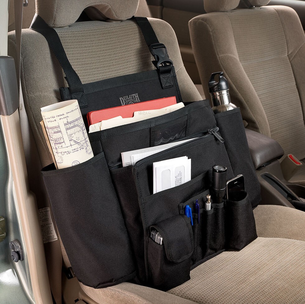 Duluth Trading CAB COMMANDER Truck Car Seat Hanging Tool Organizer Work