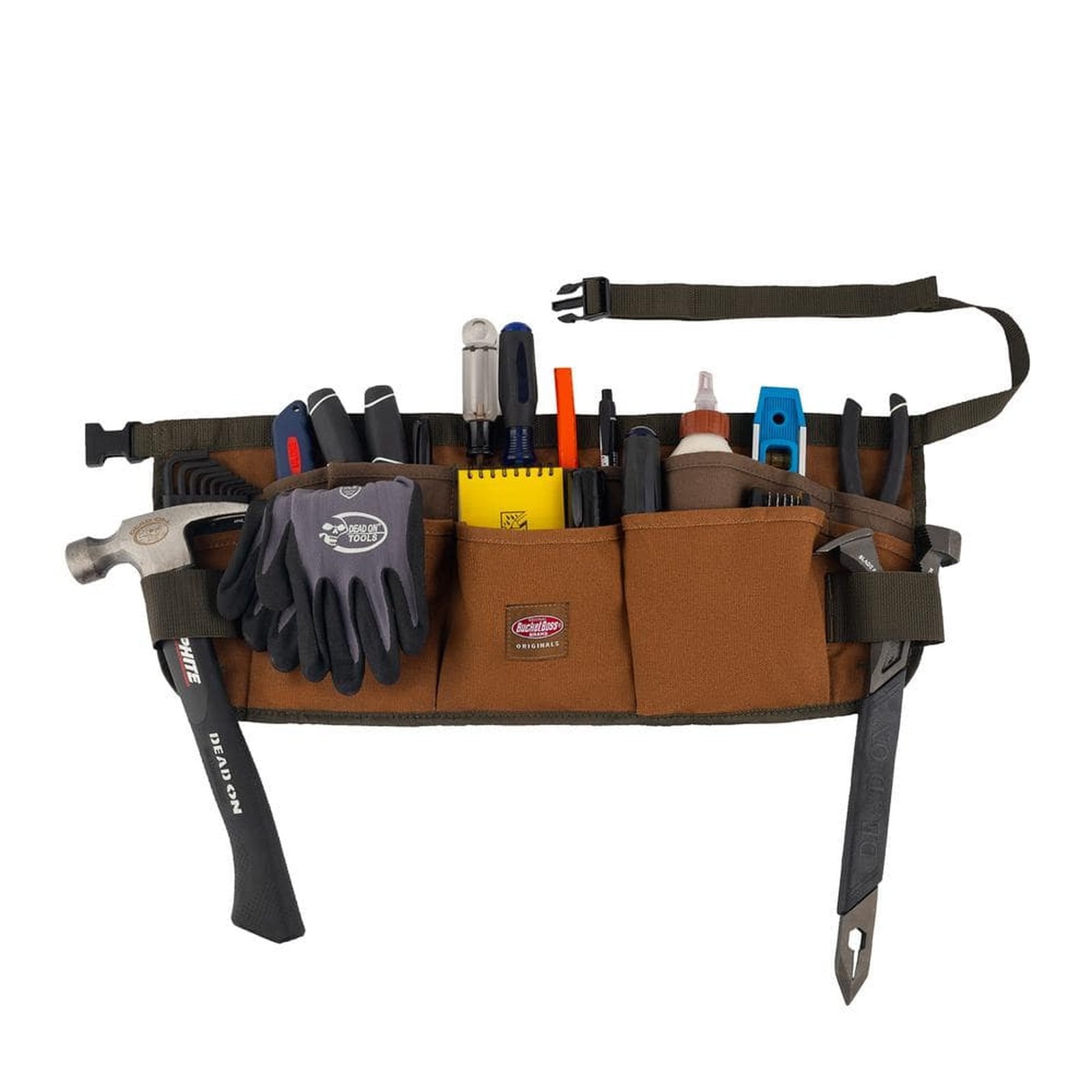 Bucket Boss 23 in. 13-Pocket Tool Work Apron