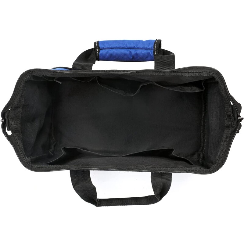 WORKPRO 17″Tool Backpack Duty Jobsite Tool Bag Handbag Tool Organizer w/ Molded