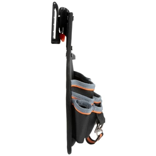 Klein Tools 8 Pocket Heavy Duty Utility Holster Pouch With Belt Clip