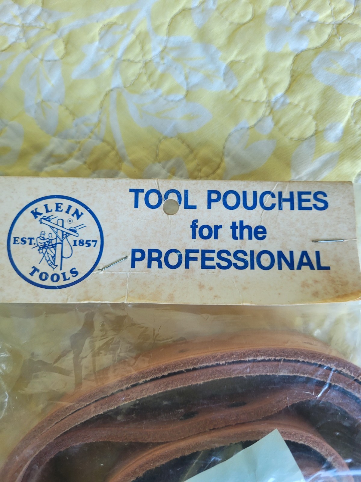 Klein Tools Electrician’s Leather Tool Belt, 38-Inch-46-Inch New Large