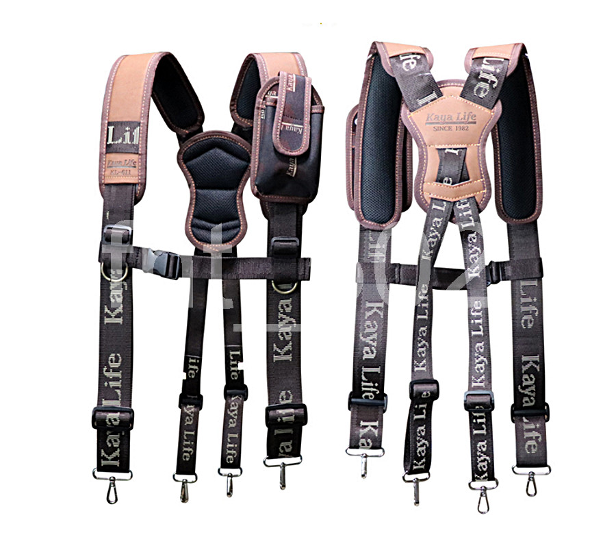 KAYA LIFE KL-600 Work Tool Belt Suspenders Drill Pouch Holder