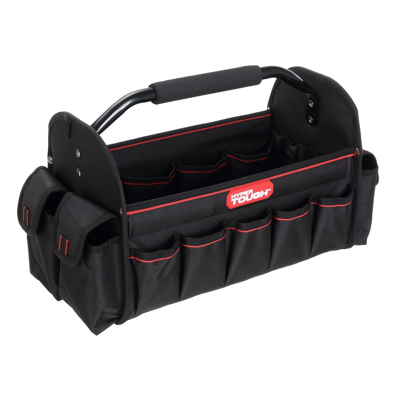 Open Top Tool Tote 16 Inches Long for Carrying and Organizing Workshop Tools