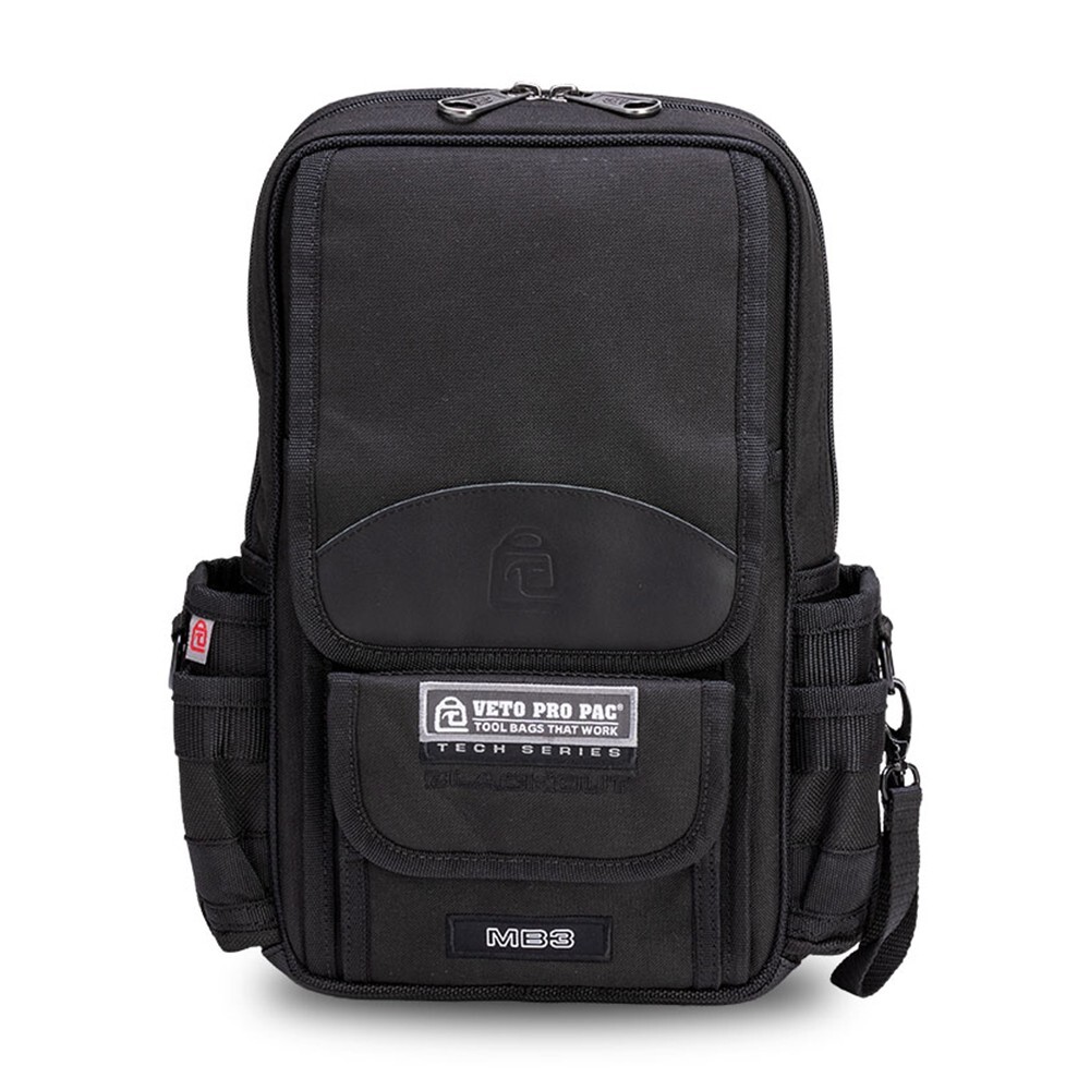 Veto Pro Pac MB3 BLACKOUT Compact Sling-Style Meter Bag, VPP10738