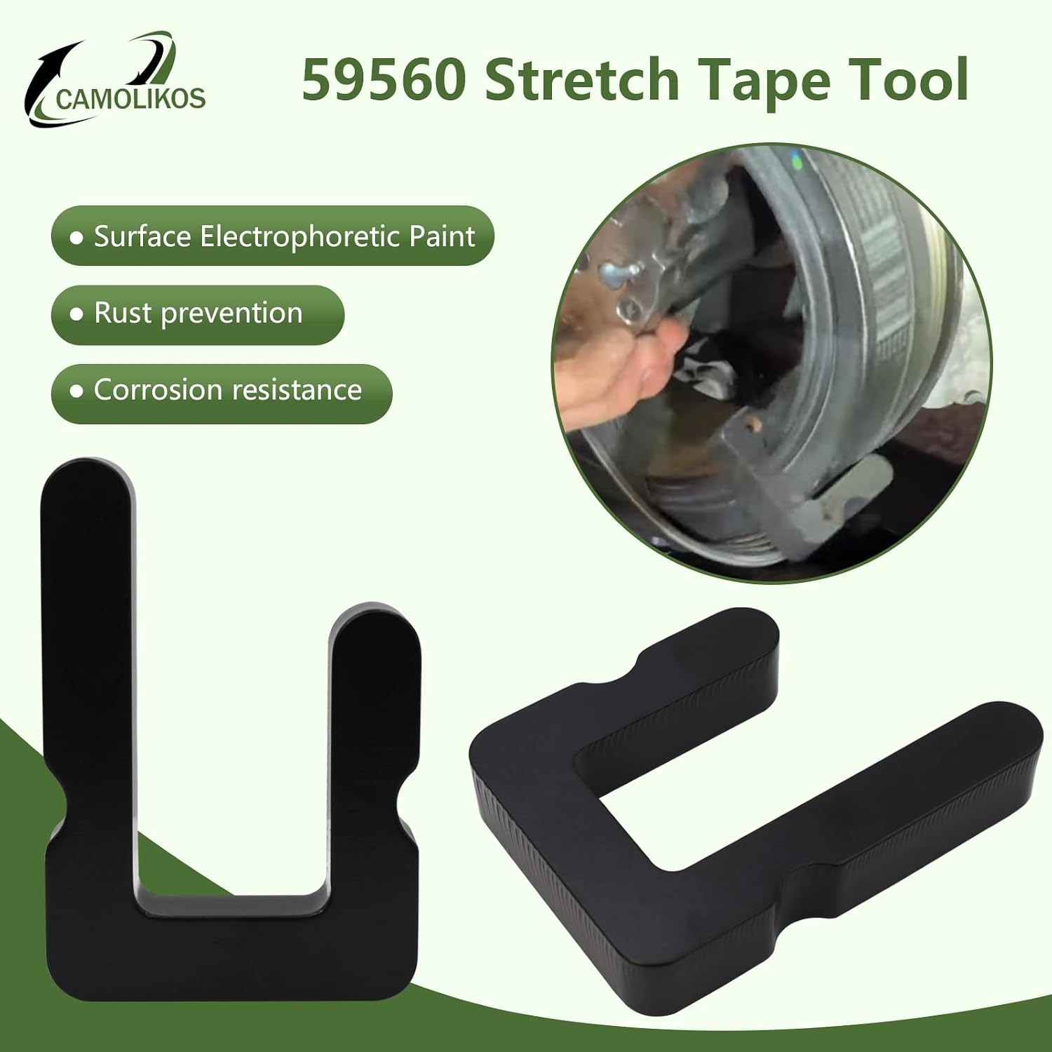 2-Sided Belt Replacement Tool for GM 5.3, 6.2, 6.6L Gas Engines – Durable Ste…