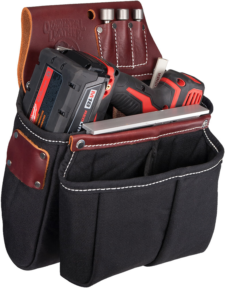 Occidental Leather 8068 Impact / Screw Gun And Drill Bag Leather New