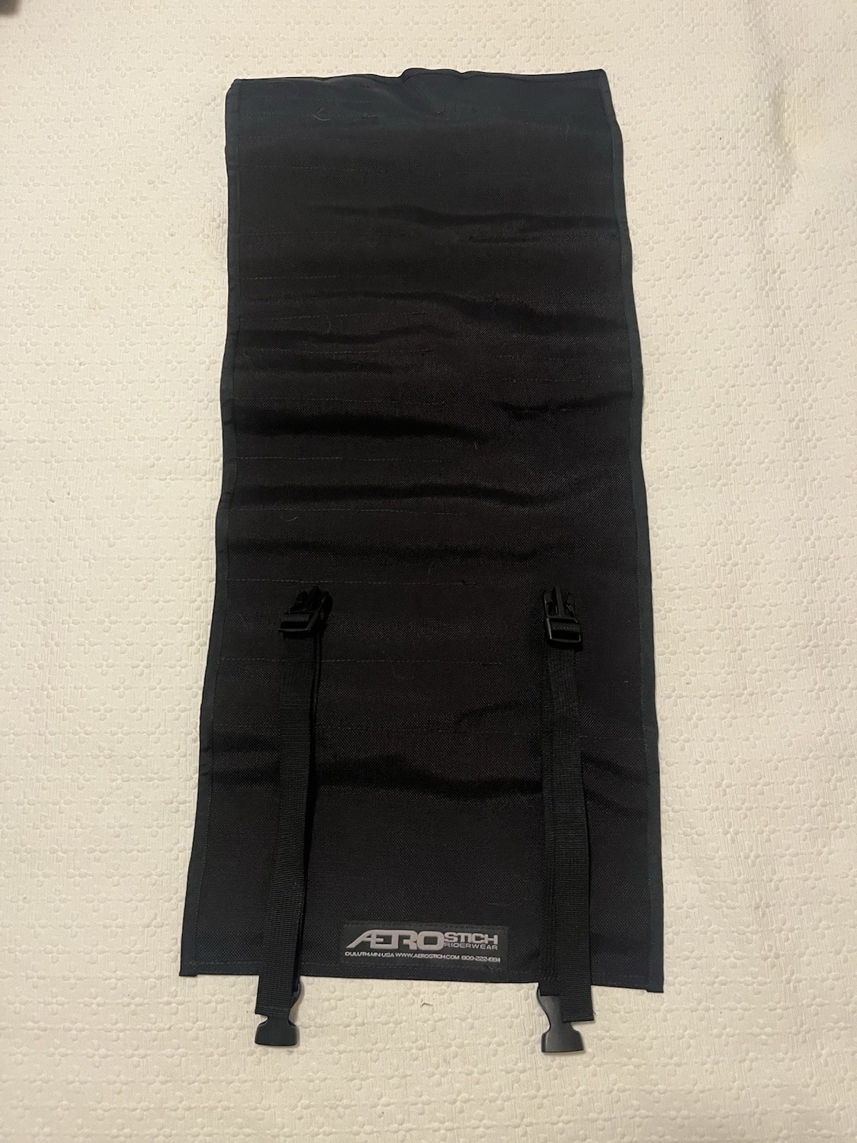 Aerostich Tool Roll Black Heavy Duty Nylon Made In USA New
