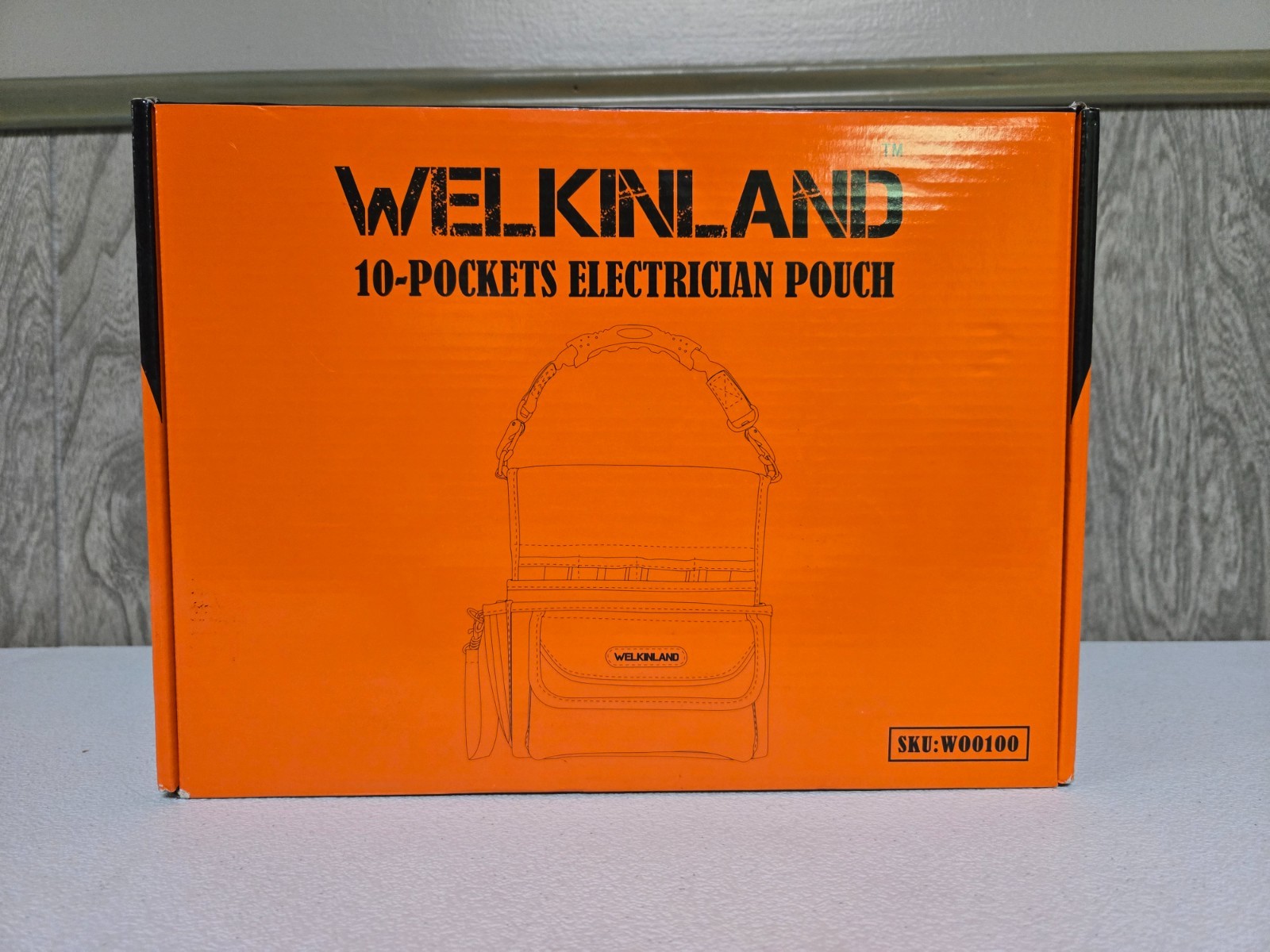 WELKINLAND 10-Pockets Electrician Pouch Tools Belts Heavy Duty