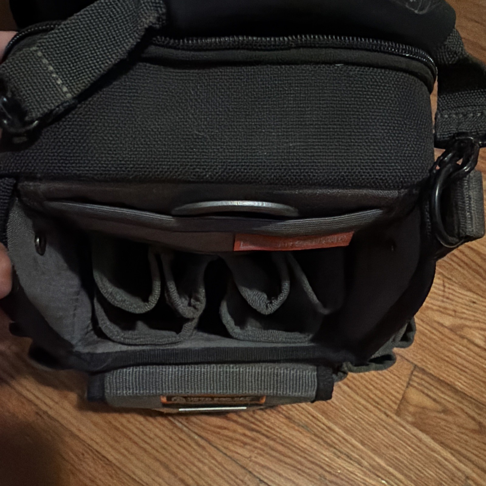 VETO PRO PAC TECH Tool Bag, Black/Gray Fabric Organizer Pouch with Handle