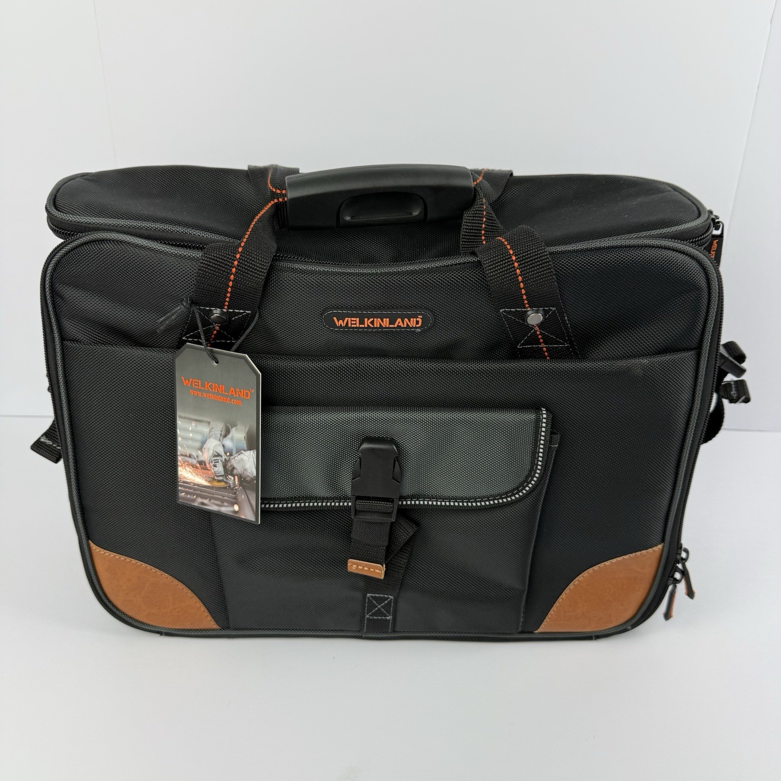 Welkinland 88 Pocket Electrician Computer Tech HVAC Tool Bag NWT