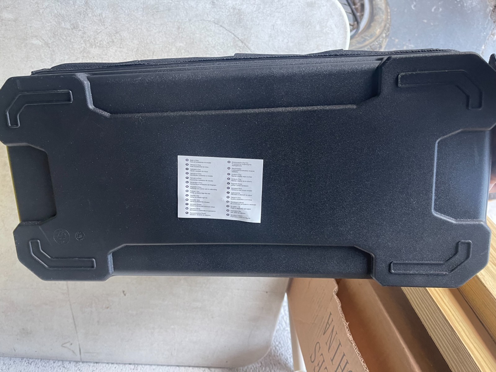 Stanley FatMax Technician Tool Bag Heavy Duty Hard Base Organizer NEW 18″