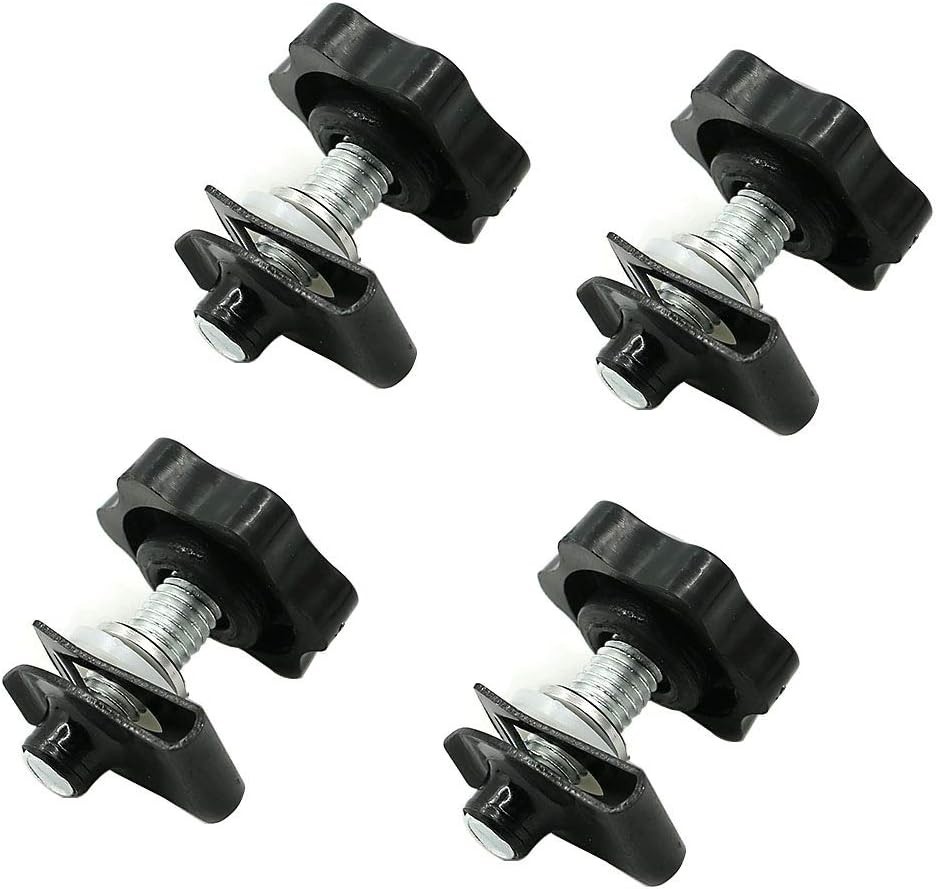 Black Hardbagger Security Theft Deterrent Saddlebag Locks Mounting Hardware F…