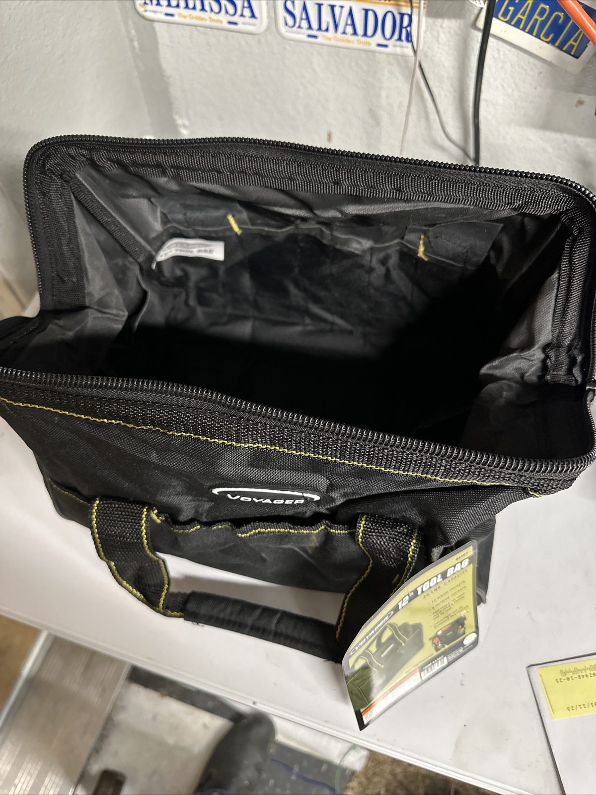 12 inch tool bag Heavy Duty 12″x10″x9″ Tote 6 Exterior & 15 Interior Pockets NEW