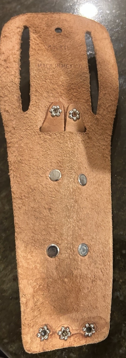 Nicholas Utility Knife Lined Sheath 453R Construction Pouch
