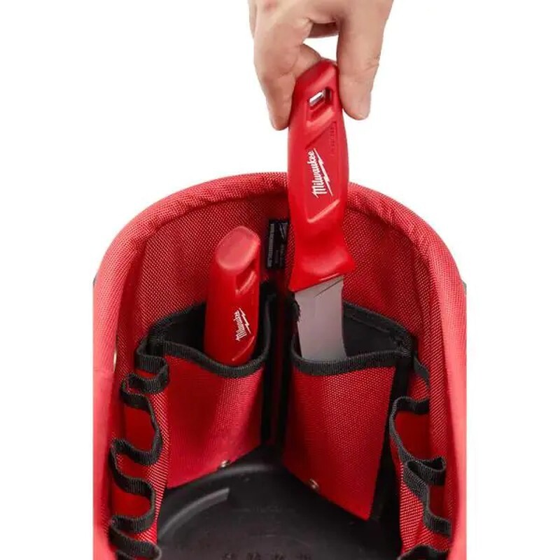 Milwaukee Oval Tool Bag Aerial Water Resistant 14.5 In.