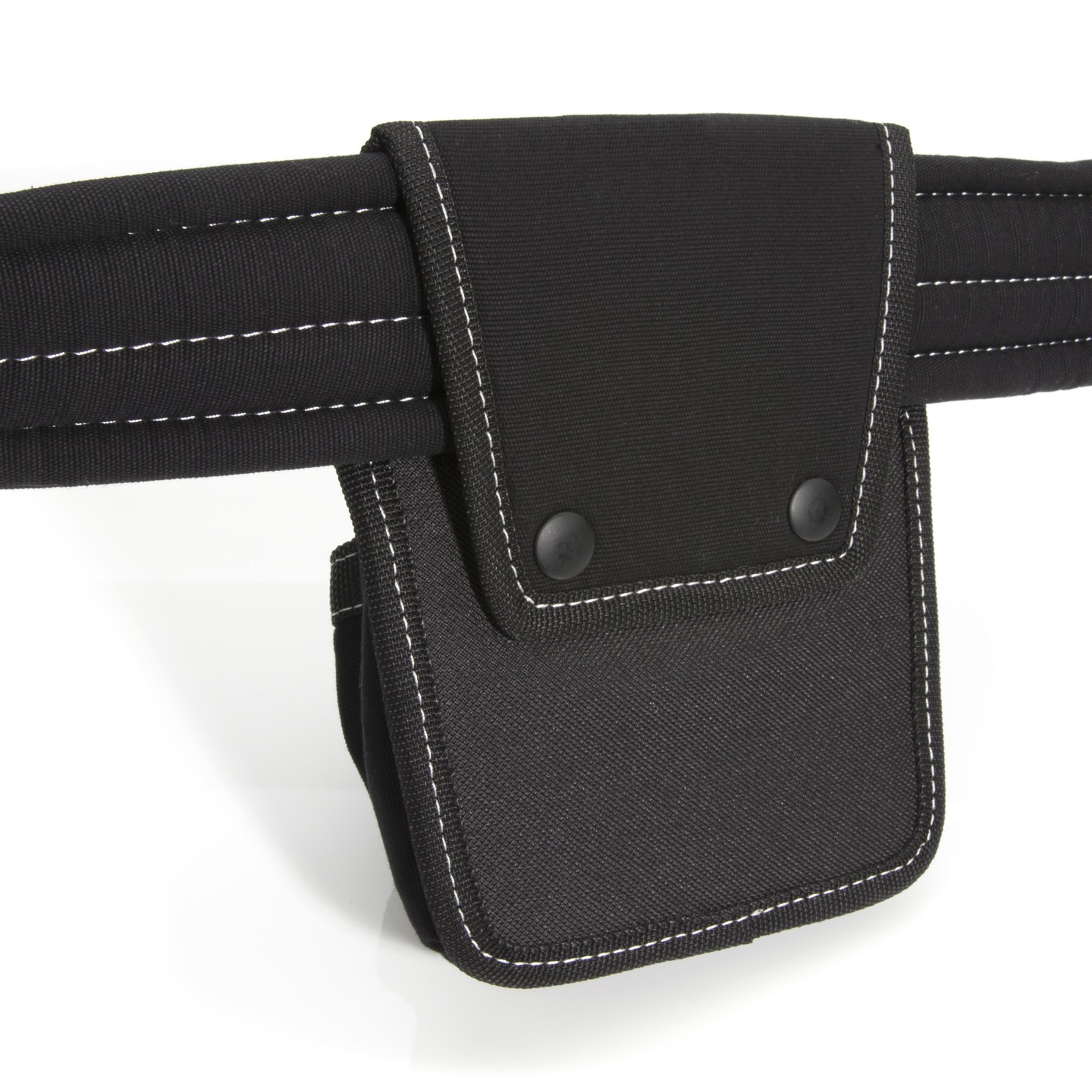 Tool Belt Cell Phone Pouch 4 Compartment Black Dickies 57059