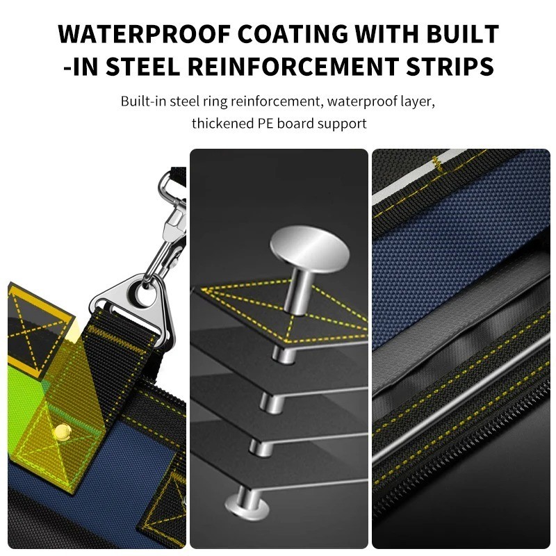 AIRAJ Multifunctional Tool Bags 1680D Oxford Cloth Electrician Bags Waterproof