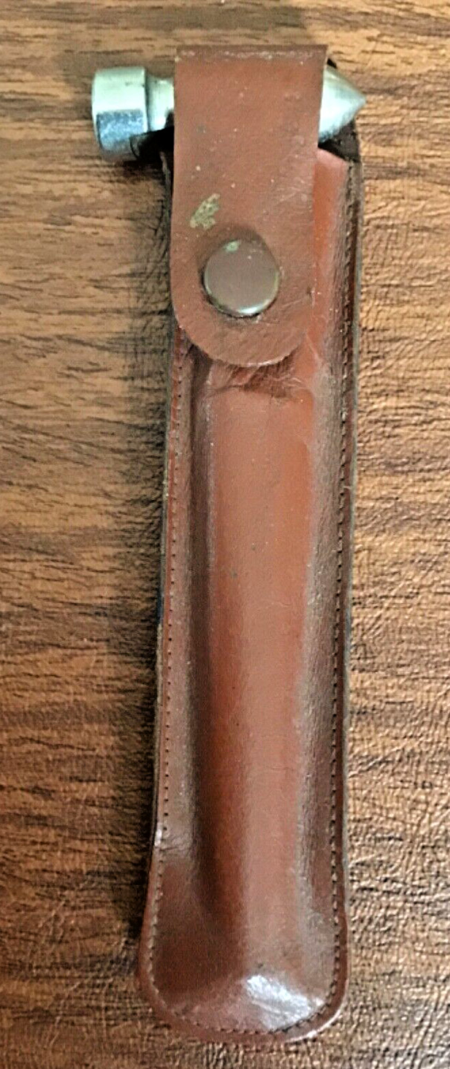 ARTAMOUNT Small Leather Hammer & Chase Hammer w/ Hole Punch in Leather Pouch